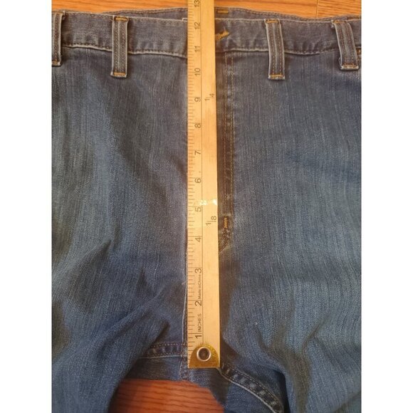 Carhartt Men's Jeans 44x30 Rugged Flex Relaxed Fit Blue Wash BD2804-M Casual EUC - Picture 8 of 13